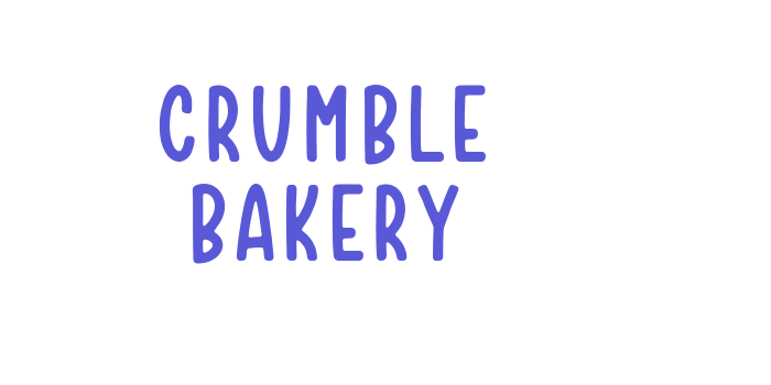 Crumble Bakery Font