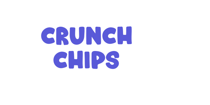 Crunch Chips Font Download