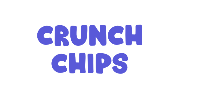 Crunch Chips Font