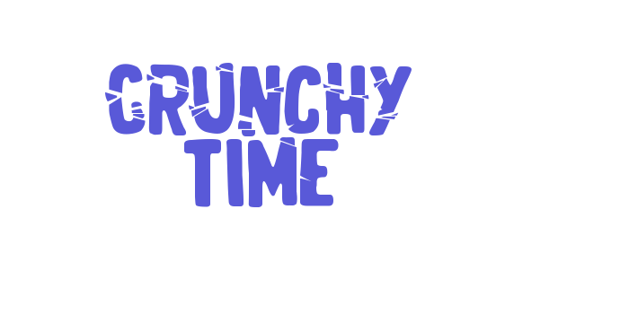 Crunchy Time Font Download