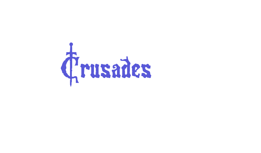 Crusades Font Download