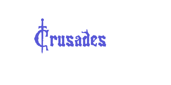 Crusades Font