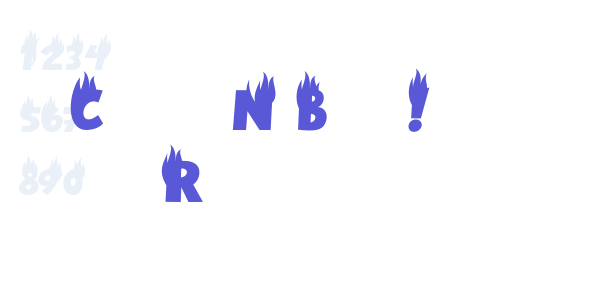 Crush N Burn! Regular font free