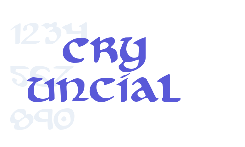 Cry Uncial Font Download