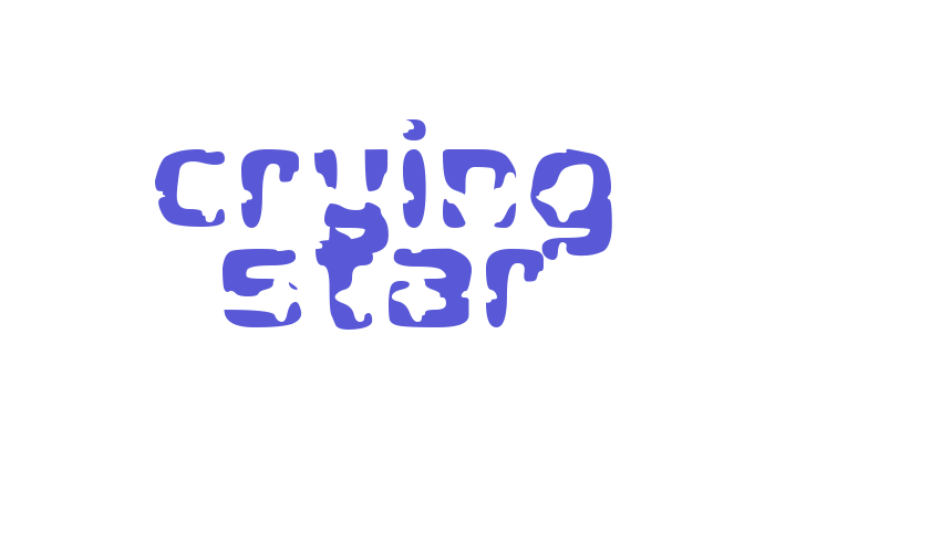 Crying Star Font