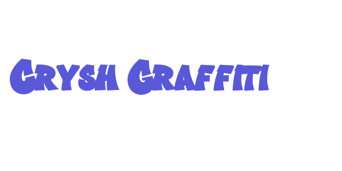 Crysh Graffiti Font