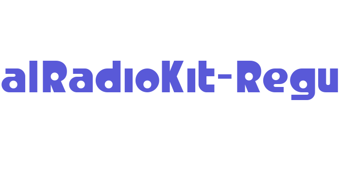 CrystalRadioKit-Regular Font Download