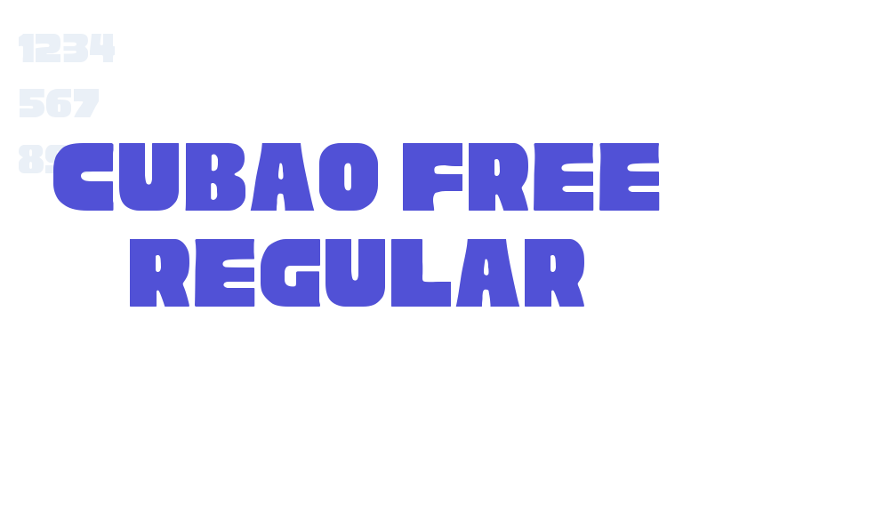 Cubao Free Regular-font-download