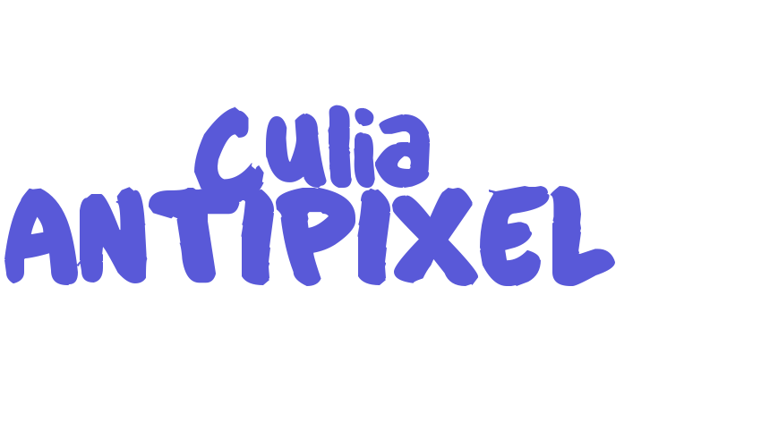 Culia ANTIPIXEL Font Download