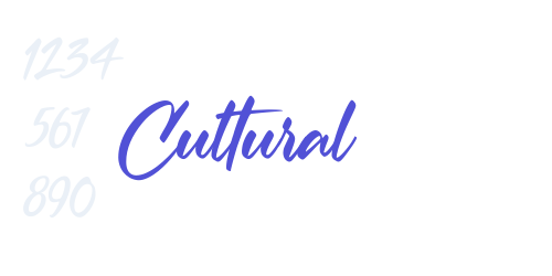 Cultural-font-download