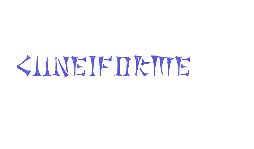 Cuneiforme Font Download