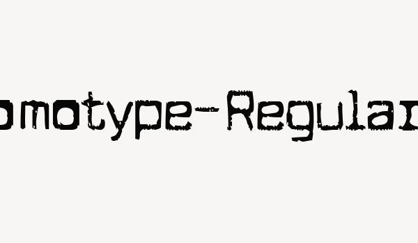 Cuomotype-Regular Font