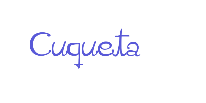 Cuqueta Font Download