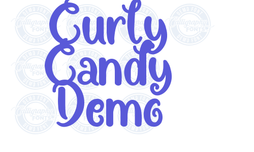 Curly Candy Demo Font Download