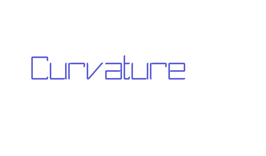 Curvature Font Download