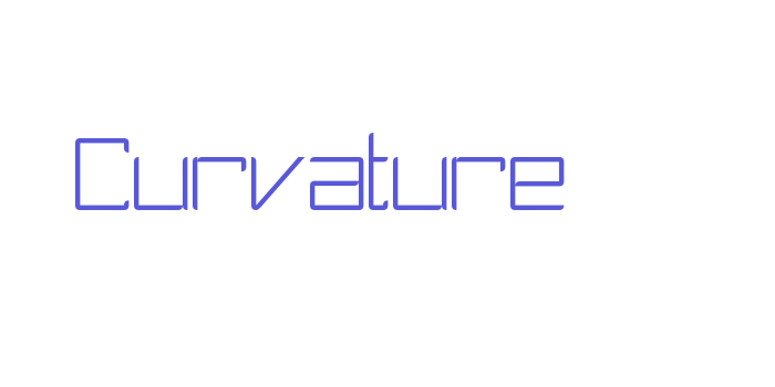 Curvature Font Download