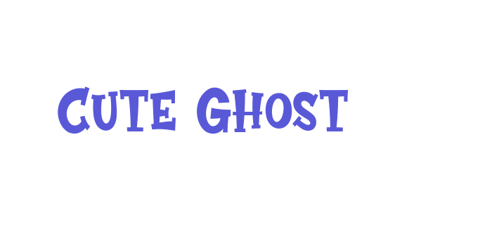 Cute Ghost Font Download