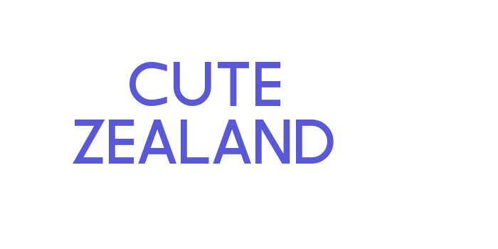 Cute Zealand Font Download