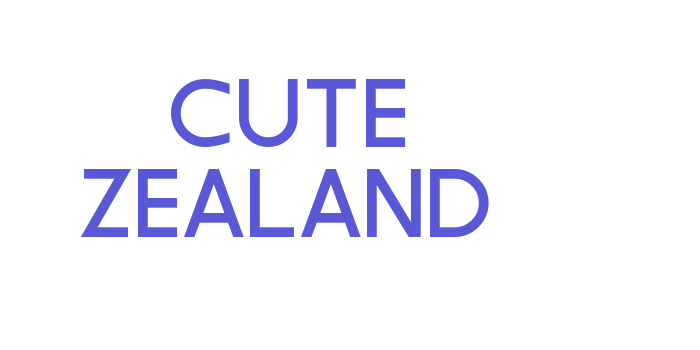 Cute Zealand Font