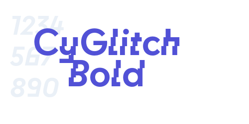 CyGlitch Bold-font-download