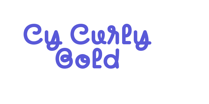 Cy Curly Bold Font Download