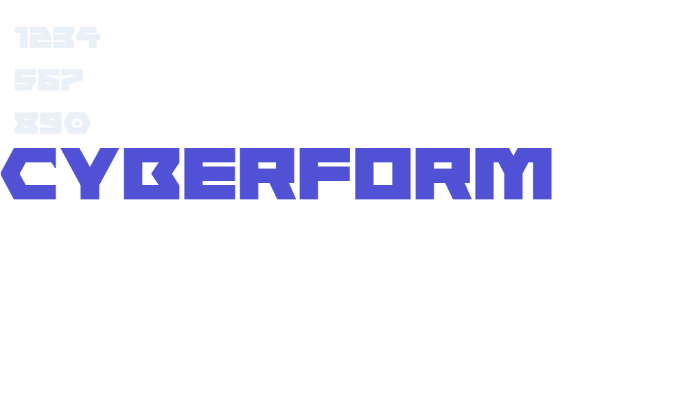 Cyberform-font-download