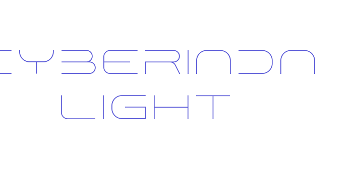 Cyberiada Light Font