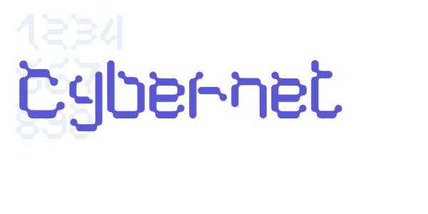 Cybernet font