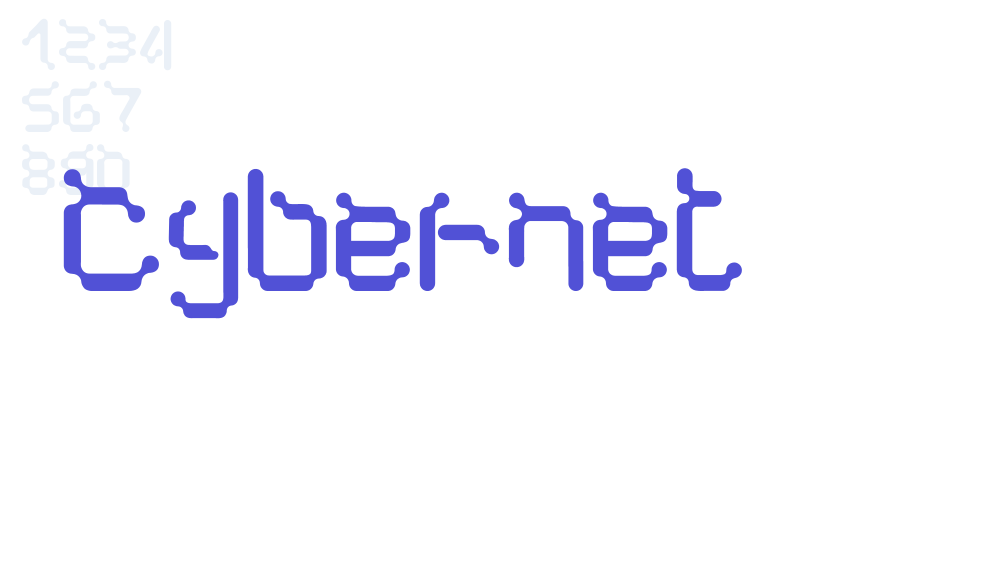 Cybernet-font-download