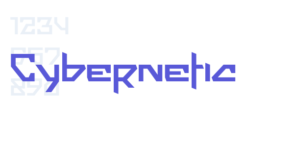 Cybernetic font free