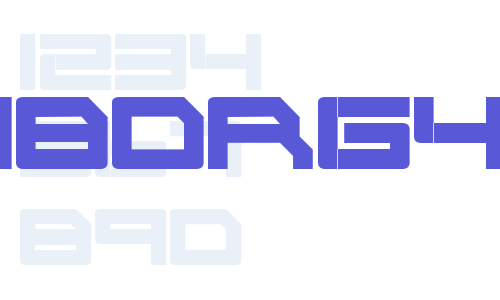 Cyborg45 Font Download