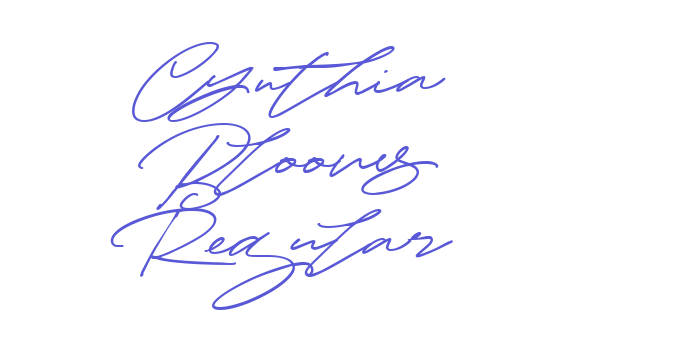 Cynthia Blooms Regular Font Download