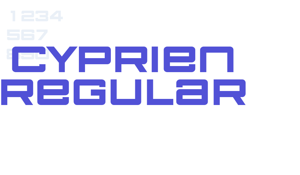 Cyprien Regular-font-download