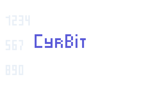 CyrBit Font Download