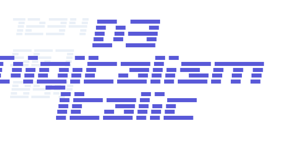 D3 Digitalism Italic font free