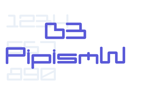 D3 PipismW Font Download