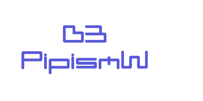 D3 PipismW Font