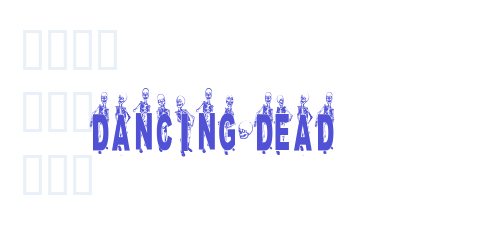 DANCING-DEAD-font-download