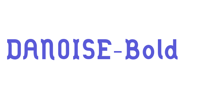 DANOISE-Bold Font Download