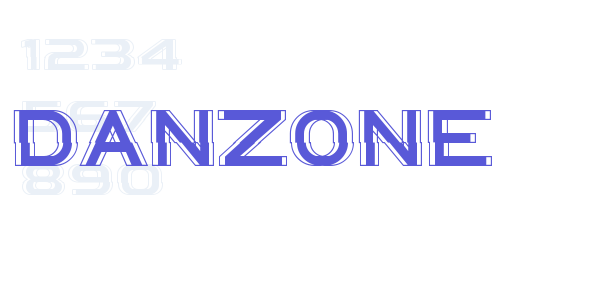 DANZONE font