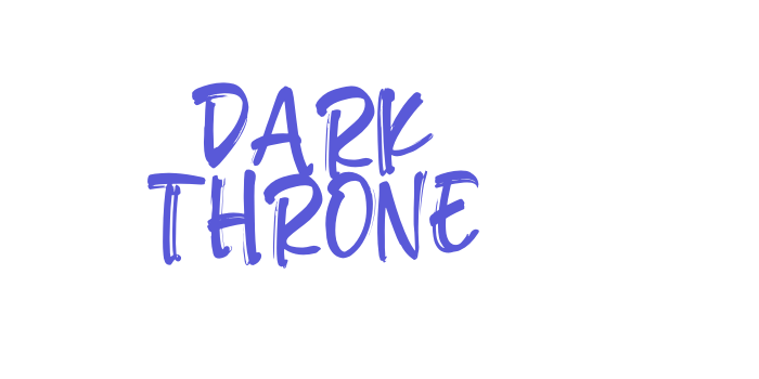 DARK THRONE Font Download