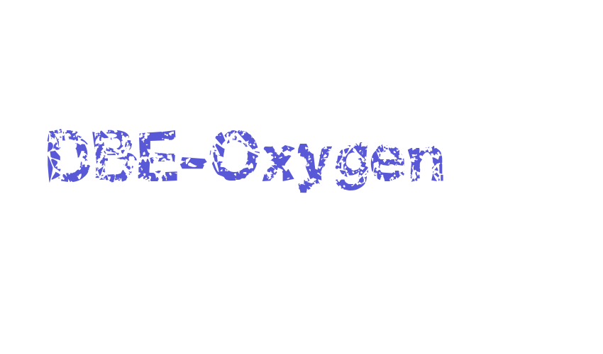 DBE-Oxygen Font Download