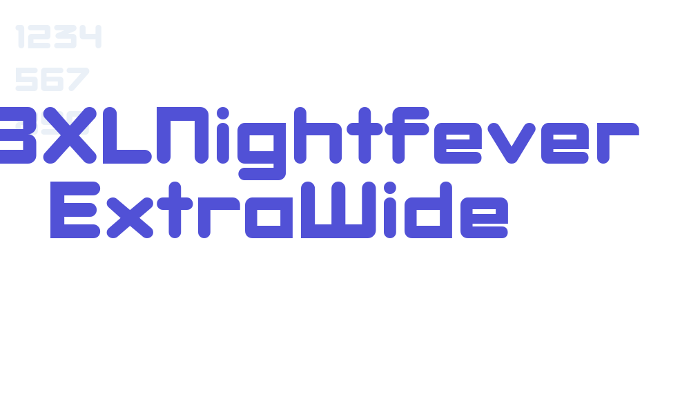 DBXLNightfever ExtraWide-font-download