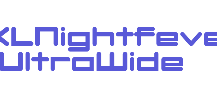 DBXLNightfever UltraWide Font Download