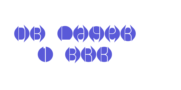 DB Layer 1 BRK Font Download