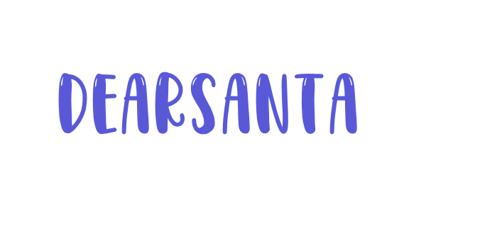 DEARSANTA Font Download