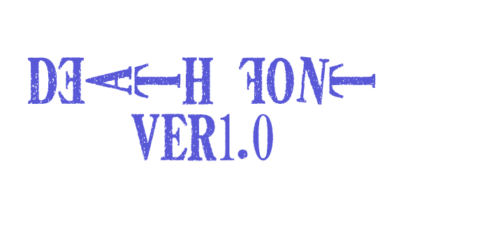 DEATH FONT ver1.0 Font Download