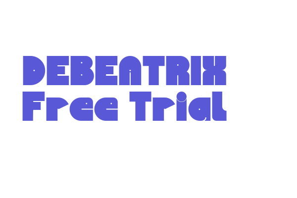 DEBEATRIX Free Trial Font