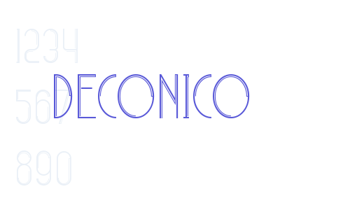 DECONICO Font Download