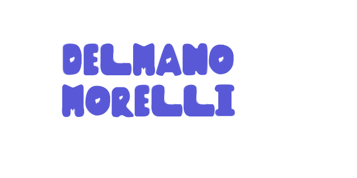 DELMANO MORELLI Font Download